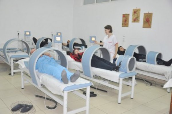 Sanatoriul din Techirghiol, plin de pacienţi şi cu inspectorii Ministerului Sănătăţii pe cap